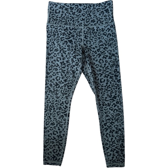 ATHLETA Leopard Elation Ultra High Rise Tight in Black + Grey | Leggings | Small - Picture 2 of 6